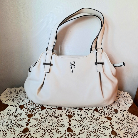Simply Vera Vera Wang Off-White Shoulder Bag RN#73277 - Picture 1 of 13